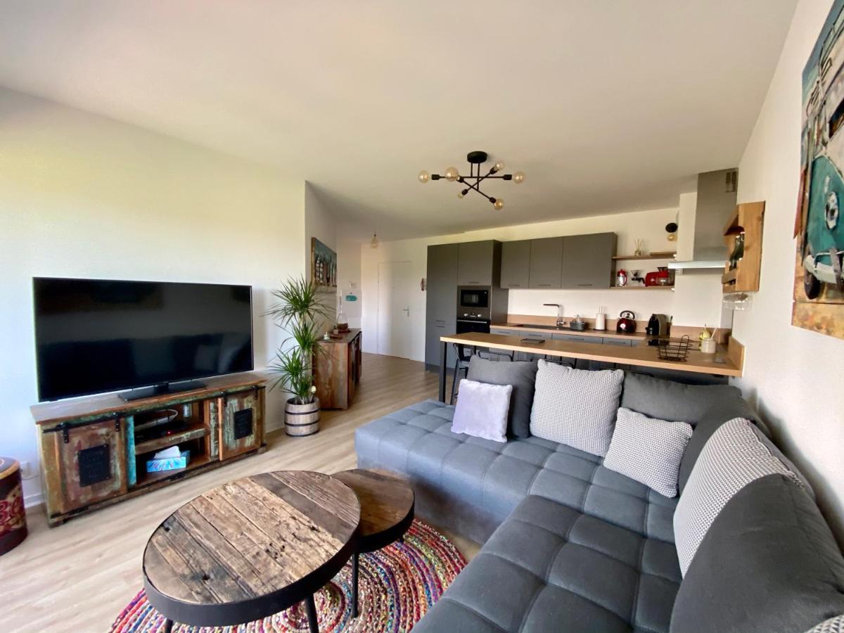 T4 Avec Terrasse Ideal En Famille Ou Entre Amis Hendaye Kültér fotó