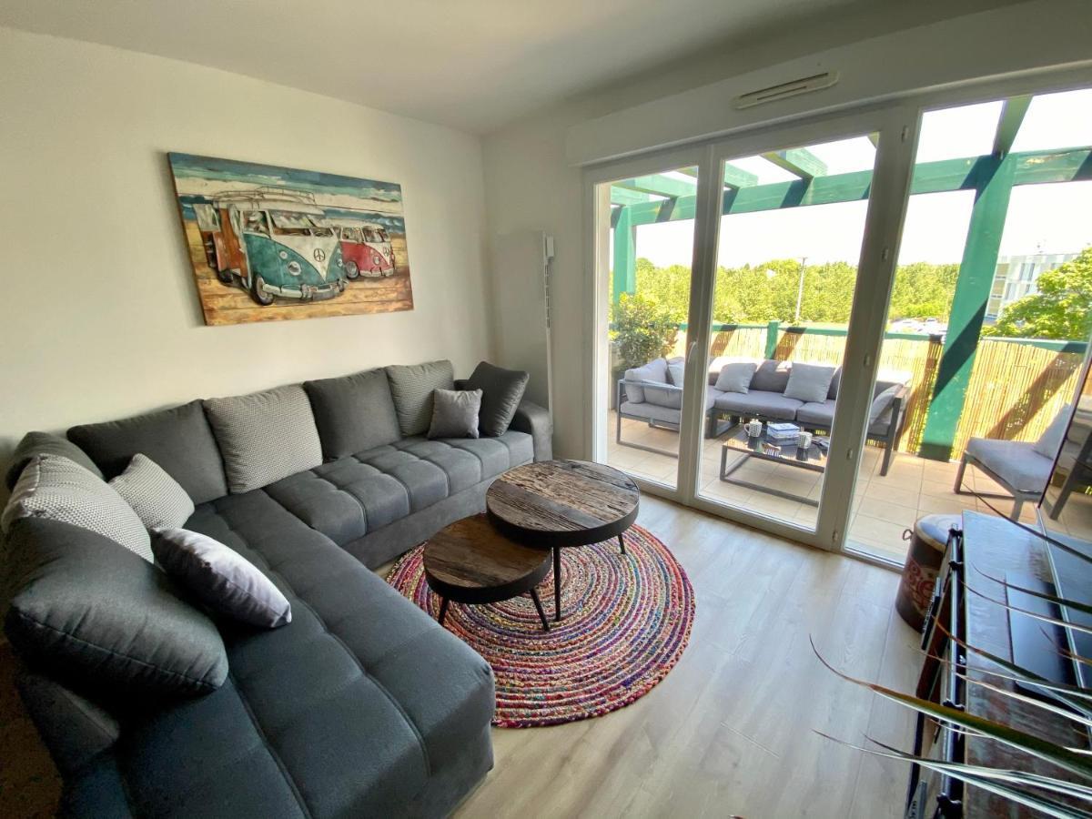 T4 Avec Terrasse Ideal En Famille Ou Entre Amis Hendaye Kültér fotó